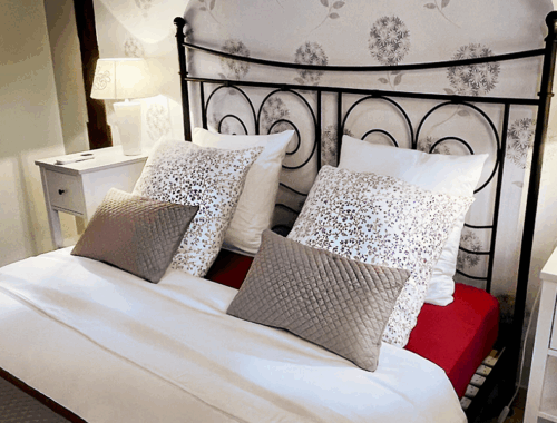 Molière, une des chambres de la Maison d'hôtes à Faugères